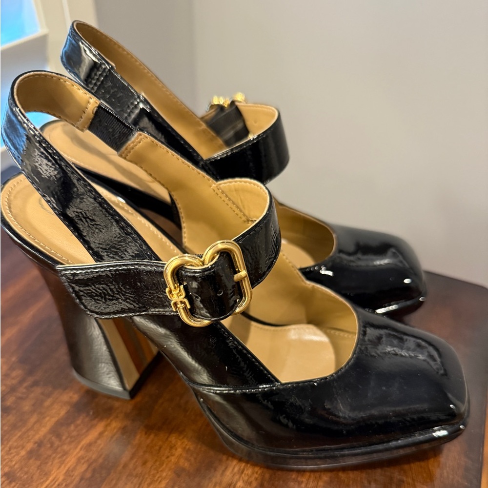 Sam Edelman Jildie Slingback Mary Jane Heel black size 7